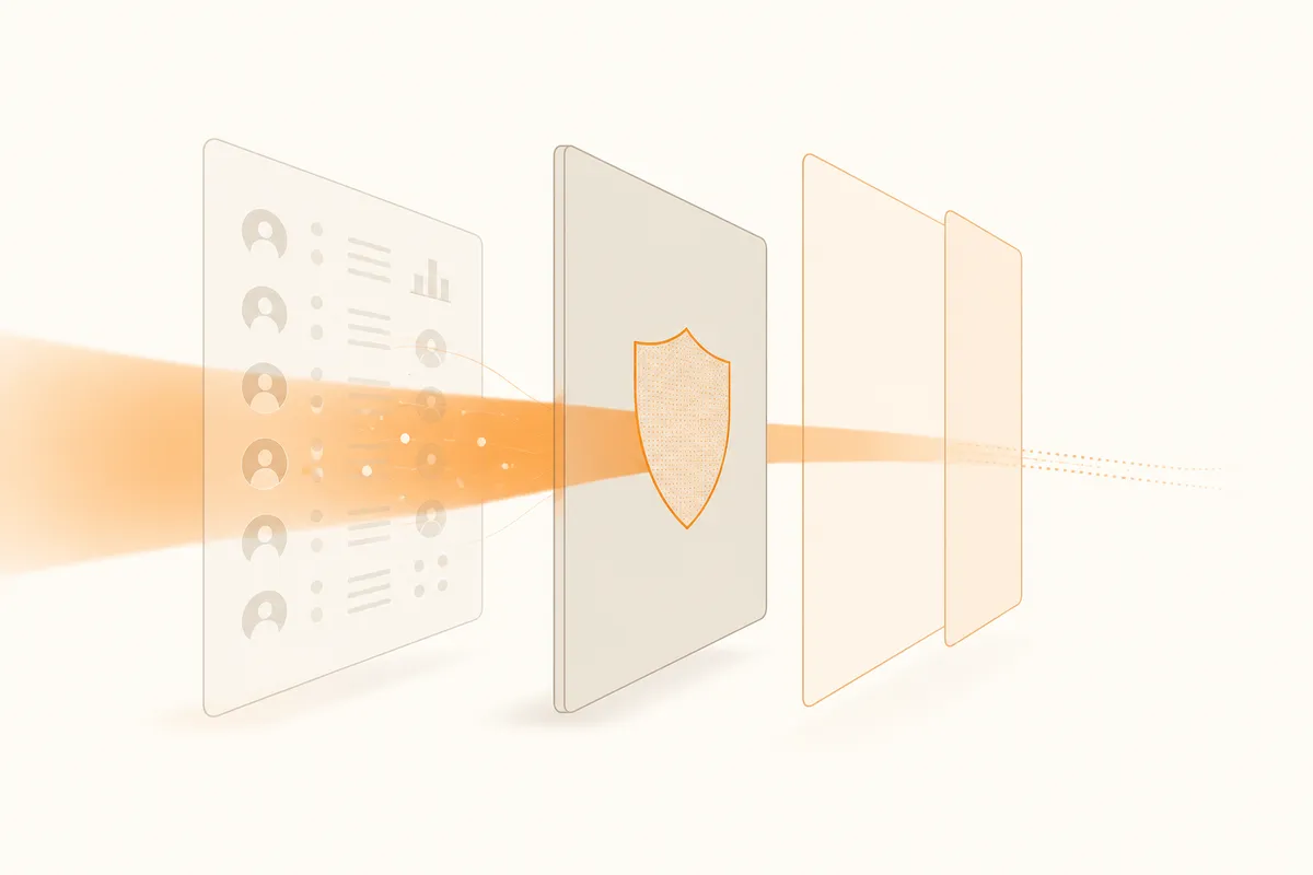AIに顧客データを読ませない設計