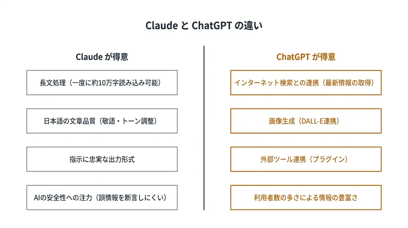 Claudeの3つの製品の違い